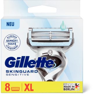 Gillette Skinguard Sensitive · Лезвия для бритвы · 2 лезвия 8шт
