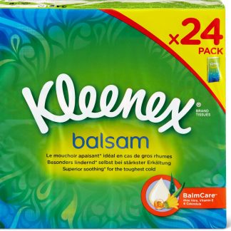 Kleenex Balsam · Мушуары · Мягкие 24шт