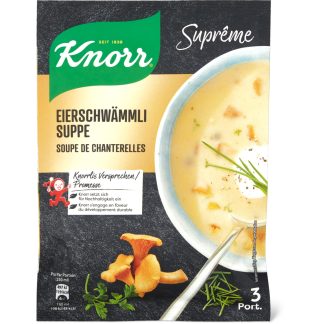 Knorr Suprême · Сливочный суп из лисичек · с белым вином и весенними травами 2 × 95гр.