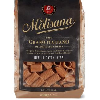Ла Молисана · мецци ригатони · цельнозерновая мука 500гр.