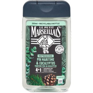 Le Petit Marseillais · Шампунь и душгр.эль · Приморская сосна и эвкалипт 250 мл