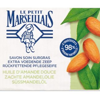 Le Petit Marseillais · Твердое мыло для рук · Масло сладкого миндаля 2 × 100гр.