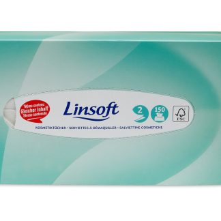 Linsoft · Косметические салфетки · 150 листов, 2 слоя 2 × 1 piece