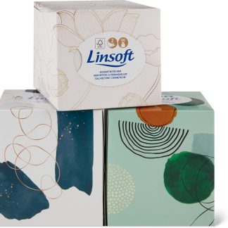 Linsoft · Косметические салфетки · 90 листов, 2 слоя 2 × 1 piece