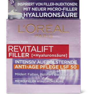 L'Oréal Paris Revitalift Filler · Антивозрастной дневной крем · SPF50 50 мл