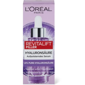 L'Oréal Paris Revitalift Filler · Сыворотка против морщин · Гиалуроновая кислота 30 мл