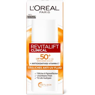 L'Oréal Paris Revitalift Clinical · Жидкость с защитой от ультрафиолета · SPF50 50 мл