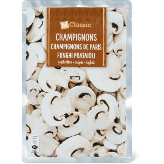 M-Classic · шампиньоны · нарезанные ломтиками 200гр.