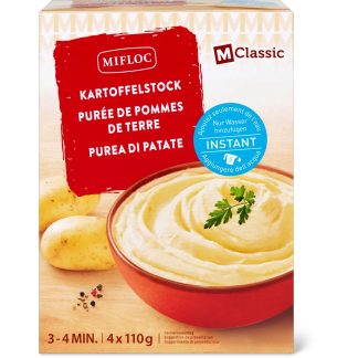 M-Classic Mifloc · Картофельное пюре · Быстрого приготовления - с молоком 4 × 110гр.