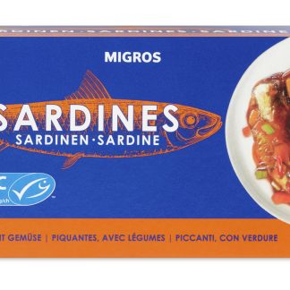 Мигрос · Сардины пикантные с овощами 2 × 120гр.