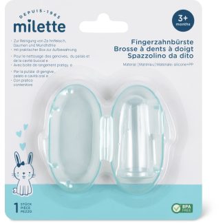 Milette Baby Care · Зубная щетка на палец · С 3 месяцев 1 piece