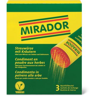 Mirador · Специи с травами - 3 сменных пакетика · Веганский 165гр.