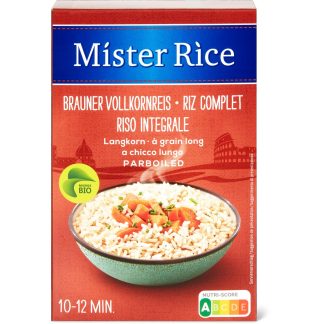 Mister Rice Bio · Longgr.rain Wholemeal rice 2 × 500гр.