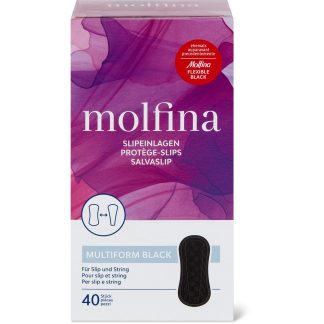 Molfina · Ежедневные прокладки · Multiform Black 2 × 40шт