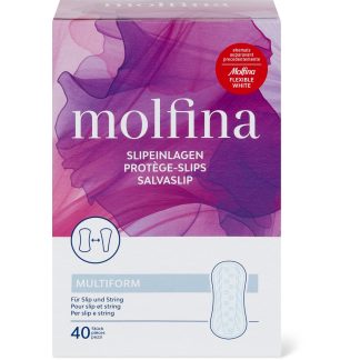 Molfina · Ежедневные прокладки · Multiform 2 × 40шт