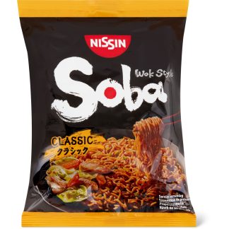 Nissin Soba · Лапша быстрого приготовления в воке · Классическая 2 × 110гр.