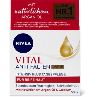 Nivea Vital · Дневной крем против старения · Интенсивный Plus, для зрелой кожи - SPF15 50 мл
