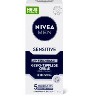 Nivea Men Sensitive · Увлажняющий крем · Чувствительная кожа 75 мл