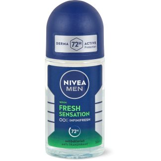 Nivea Men Fresh Sensation · Шариковый дезодорант · 72 ч 50 мл