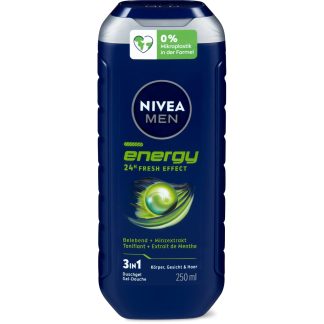 Nivea Men · Shampoo and showerгр.el · Energy 250 мл