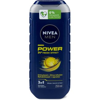 Nivea Men · Shampoo and showerгр.el · Power Fresh 250 мл