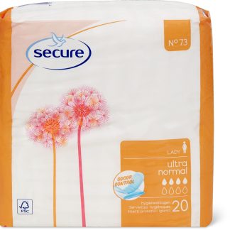 Secure N°73 · Гигиенические прокладки · Женские - Ultra Normal 2 × 20шт