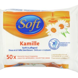 Soft Kamille · Влажные салфетки · Ромашка 50шт