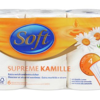 Soft Supreme Kamille · Туалетная бумага · 4 слоя 6шт