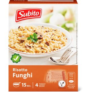Subito Risotto · Ризотто с грибами · Вегетарианское 250гр.