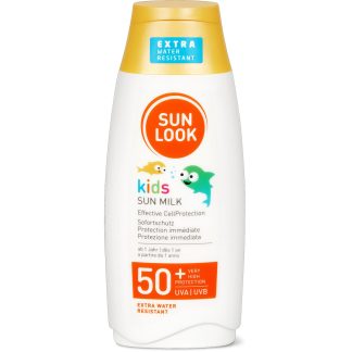 Sun Look Kids · Солнцезащитное молочко · 50+, UVA/UVB, водостойкое 200 мл