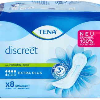 Tena Discreet · Прокладки от недержания · Extra Plus 8шт