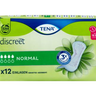 Tena Discreet · Ежедневные прокладки · Обычные 12шт