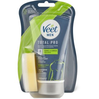 Veet Men · Крем для депиляции в душе · Грудь и ноги 150 мл