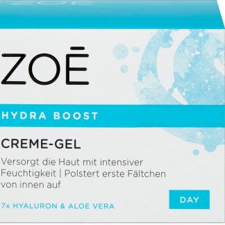 Zoé Hydra Boost · Дневной крем-гель · гиалурон и алоэ вера 50 мл