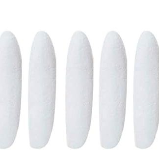 BlackEye White Srichurnam - Thiruman -White Namakatti - Sri Churnam - 30 Pieces