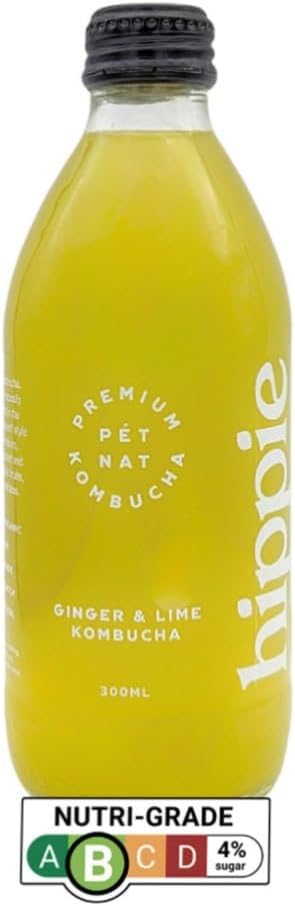 Hippie Kombucha Ginger & Lime Kombucha 300ml