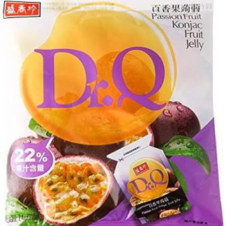 中国台湾进口零食 盛香珍 Dr.Q百香果蒟蒻果冻布丁210g 1