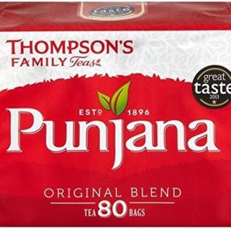 Thompsons Punjana Tea Bags 80 per pack - Pack of 2