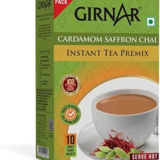 Girnar Instant Premix Cardomom-Saffron Tea (10 Sachets)