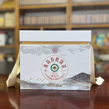 5 pieces totaling 1785g 2022ye Octagonal Pavilion Icelandic Organic Cake Tea 357g/cake Yunnan Raw Puer Tea Cake Chinese Pu Erh Black Tea Yunnan Pu er Raw Tea