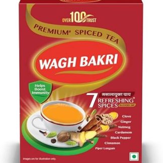 Wagh Bakri Premium Spiced Tea | With 7 Refreshing Spices |500 Gram - Oolong, Granule 500 G (Pack Of 1)