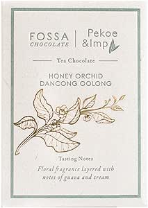 Fossa Chocolate Tea Chocolate - Honey Orchid Dancong Oolong 50g (1 bar)