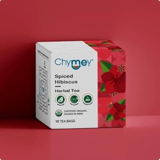 Chymey | Organic Herbal Teas (Pyramid Tea Bags) (Spiced Hibiscus Herbal Tea)