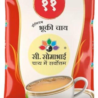 C. Somabhai Quality Tea C. Somabhai's No. 11 Ctc Dust Tea - 1Kg, Natural Assam Bhuki Tea, Kadak Chai Patti, Strong Regular Black Tea Powder, Strong Blend Tea Pouch, Beverage Special Chaa 1kg Pack