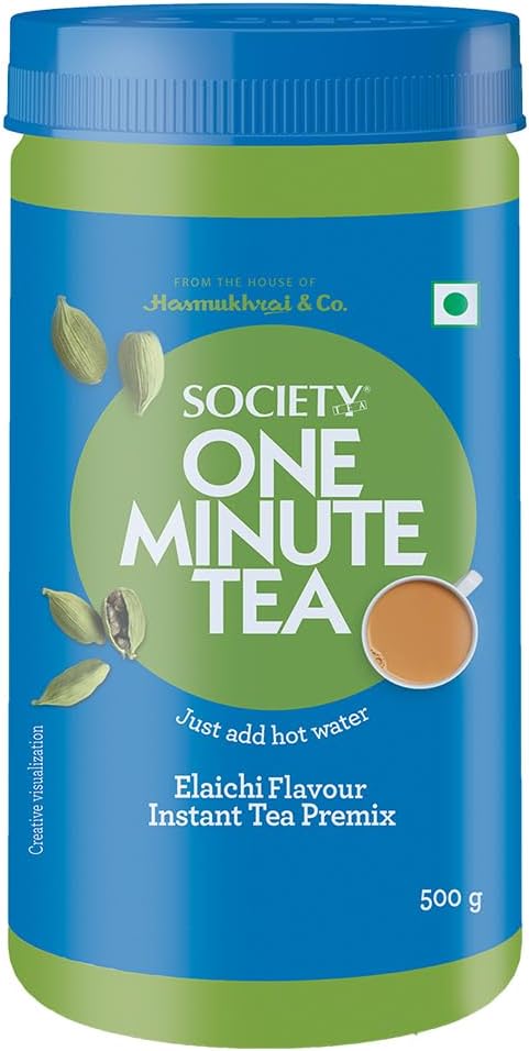 Society Tea One Minute Tea, Elaichi, 500g