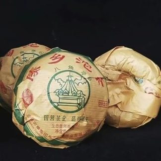 2020ye, 250 grams/ton of Tuo Sheng Tea from Dai Township, Bajiaoting Yunnan Raw Puer Tea Cake Chinese Pu Erh Black Tea Yunnan Pu er Raw Tea