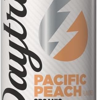 Daytrip Organic Yerba Mate Energy Drink- Clean, Plant Based Caffeine (200mg) with Adaptogenic Mushrooms and Green Tea for Focus and Brain Fog - Low Calorie, Low Sugar (12 Pack Case)
