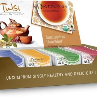 Davidson's Tea Single Serve Assorted Tulsi, 100-Count Tea Bags