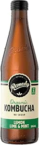 Remedy Organic Kombucha Lemon Lime Mint, 330 ml