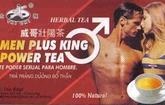 Men Plus King Power 12 Herbal Tea Bags 100% Natural